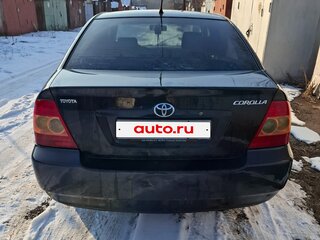 2005 Toyota Corolla IX (E120, E130) Рестайлинг, чёрный, 400000 рублей, вид 4