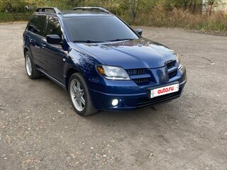 2003 Mitsubishi Outlander I, синий, 550000 рублей, вид 3