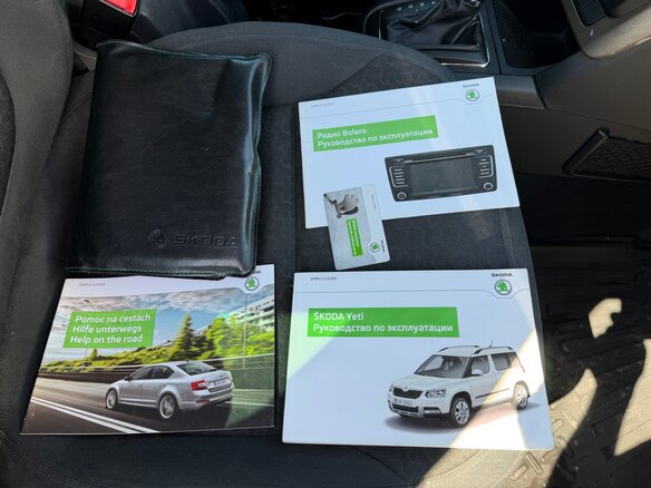 2014 Skoda Yeti I Рестайлинг, красный, 1320000 рублей - вид 11