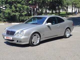 2002 Mercedes-Benz CLK-Класс 200 I (W208) Рестайлинг, серебристый, 750000 рублей, вид 2
