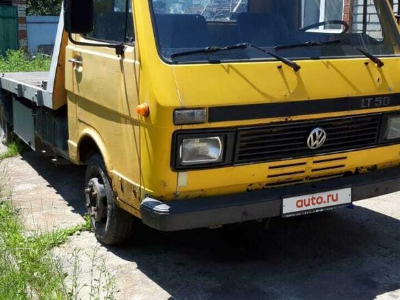 1985 Volkswagen LT, жёлтый, 600000 рублей - вид 6