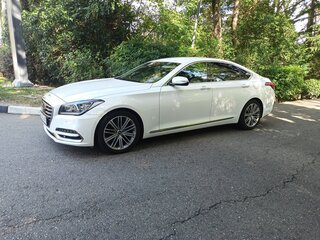 2020 Genesis G80 I, белый, 3000000 рублей, вид 3