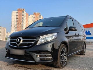 2018 Mercedes-Benz V-Класс Long 250 d длинный III (W447), чёрный, 4150000 рублей, вид 2