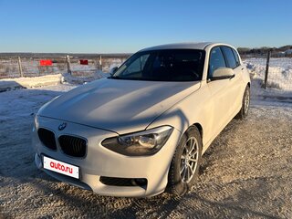 2013 BMW 1 серии 116i II (F20/F21), белый, 1030000 рублей, вид 1