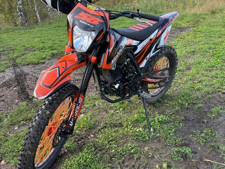 2023 Motoland CRF250, оранжевый, 140000 рублей, вид 2