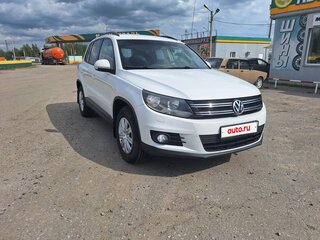 2013 Volkswagen Tiguan I Рестайлинг, белый, 1250000 рублей, вид 3
