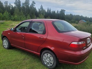 2008 Fiat Albea I Рестайлинг, красный, 180000 рублей, вид 4