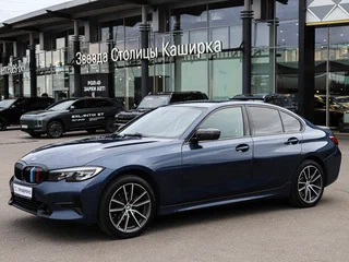 2021 BMW 3 серии 318d VII (G2x), синий, 2718000 рублей, вид 1