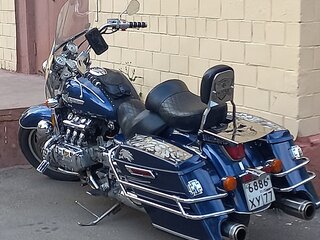 2001 Honda Valkyrie 1500, синий, 700000 рублей, вид 1
