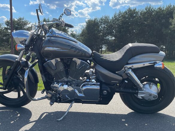 2005 Honda VTX 1300, зелёный, 570000 рублей - вид 5