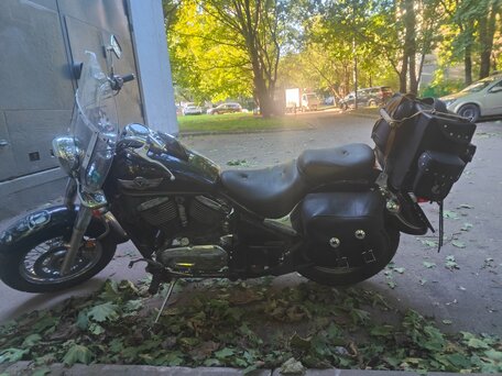 2003 Kawasaki VN800 Vulcan, чёрный, 380000 рублей, вид 4