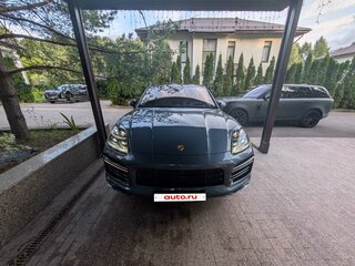 2019 Porsche Cayenne Turbo III, голубой, 11400000 рублей, вид 1