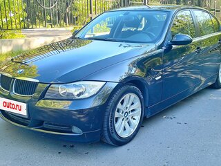 2007 BMW 3 серии 318i V (E90/E91/E92/E93), чёрный, 1100000 рублей, вид 4
