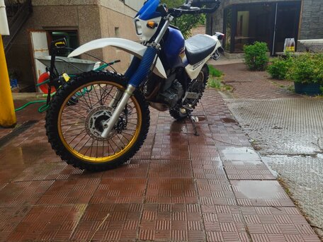 2001 Kawasaki KL 250, синий, 240000 рублей, вид 4