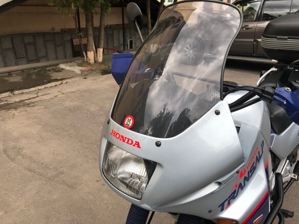 2000 Honda XL600V Transalp, серебристый - вид 11