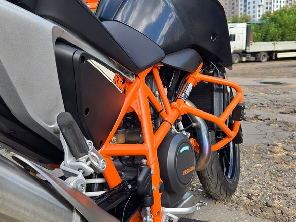 2014 KTM 690 Duke, оранжевый, 475000 рублей - вид 11