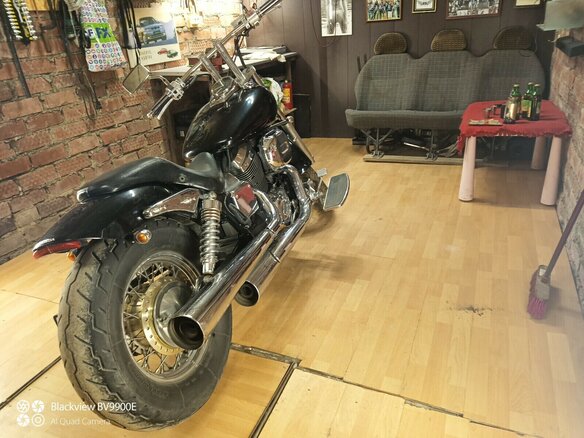 2002 Honda Shadow 400, чёрный, 420000 рублей - вид 1