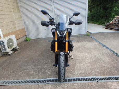 2021 Yamaha MT-09 (FZ-09), серый, 1150000 рублей, вид 2