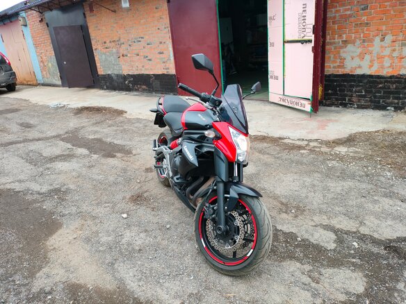 2013 Kawasaki ER-6N, красный, 510000 рублей - вид 17