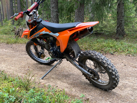 2024 Kayo Basic TT125, оранжевый, 74999 рублей, вид 2