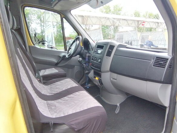 2014 Volkswagen Crafter, жёлтый, 1550000 рублей - вид 5