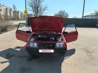 1990 Lada (ВАЗ) 2108 21086, красный, 350000 рублей, вид 2