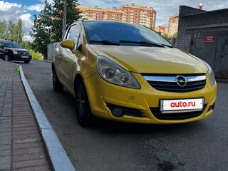 2007 Opel Corsa D, жёлтый, 470000 рублей, вид 2