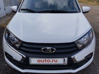 2020 Lada (ВАЗ) Granta I Рестайлинг, белый, 900000 рублей, вид 2