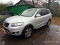 2011 Hyundai Santa Fe II Рестайлинг, серебристый