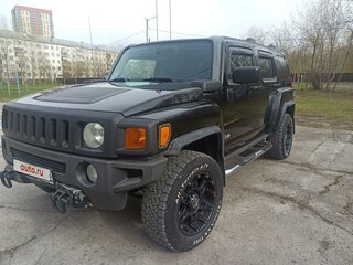 2005 Hummer H3, чёрный, 1550000 рублей, вид 1