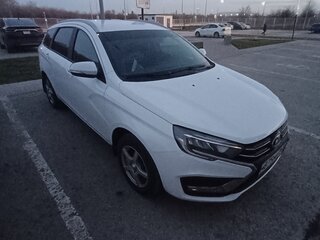 2023 Lada (ВАЗ) Vesta SW I Рестайлинг (NG), белый, 1600000 рублей, вид 3