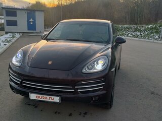 2014 Porsche Cayenne II (958), коричневый, 2300000 рублей, вид 2