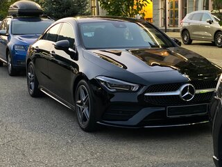 2022 Mercedes-Benz CLA 200 II (C118, X118), чёрный, 4150000 рублей, вид 2