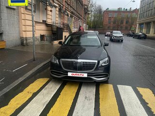 2019 Mercedes-Benz Maybach S-Класс 450 I (X222) Рестайлинг, чёрный, 7590000 рублей, вид 1