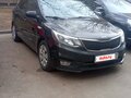 2017 Kia Rio III Рестайлинг, чёрный, 700000 рублей - вид 3