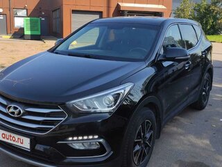 2016 Hyundai Santa Fe III Рестайлинг, чёрный, 1800000 рублей, вид 4