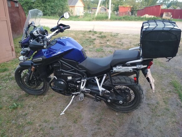 2012 Triumph Tiger Explorer, синий - вид 7