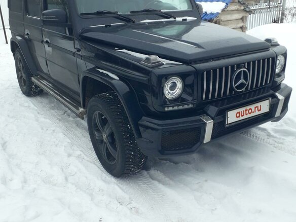 1996 Mercedes-Benz G-Класс 320 II (W463), чёрный, 1950000 рублей