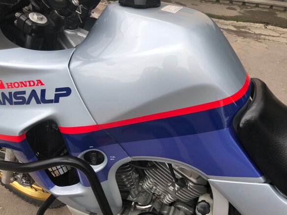 2000 Honda XL600V Transalp, серебристый - вид 19
