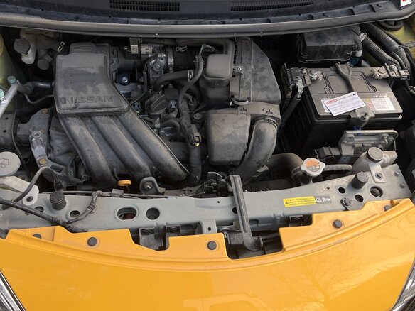 2020 Nissan Note II Рестайлинг, жёлтый, 1300000 рублей - вид 11