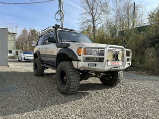 1995 Toyota Land Cruiser 80 Series Рестайлинг, серый, 3550000 рублей, вид 1