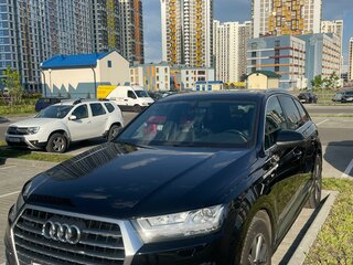 2016 Audi Q7 II (4M), чёрный, 3835237 рублей, вид 1