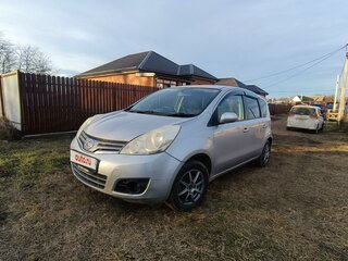 2012 Nissan Note I Рестайлинг, серебристый, 750000 рублей, вид 1