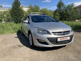 2013 Opel Astra J Рестайлинг, серебристый, 839000 рублей, вид 5