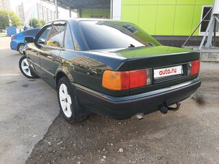 1991 Audi 100 IV (C4), зелёный, 370000 рублей, вид 4