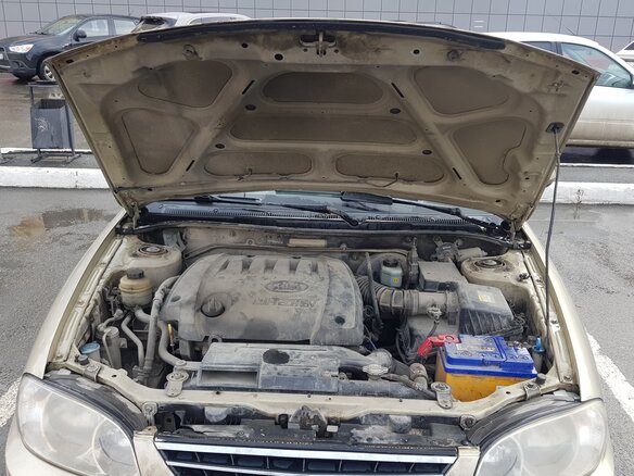 2008 Kia Spectra I Рестайлинг 2, золотистый, 199900 рублей - вид 10
