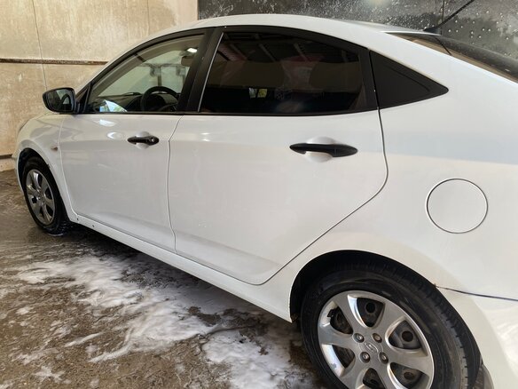 2012 Hyundai Solaris I, белый, 780000 рублей - вид 13
