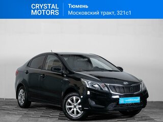 2013 Kia Rio III, чёрный, 800000 рублей, вид 3