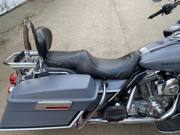 2005 Harley-Davidson Road Glide, серый, 820000 рублей - вид 9