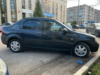 2009 Renault Logan I, чёрный, 500000 рублей, вид 3
